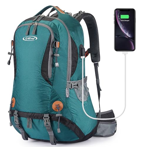 G4Free 50L Waterproof Hiking Backpack for Men Women