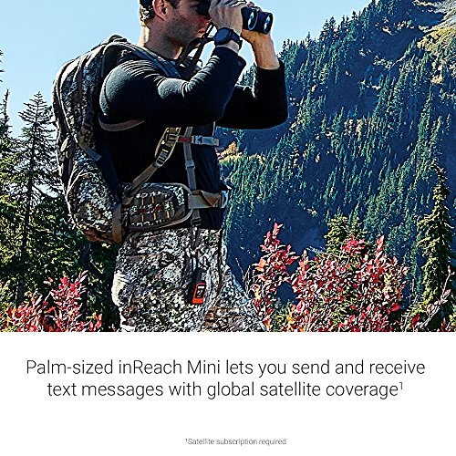 Compact Orange Garmin InReach Mini Satellite Communicator