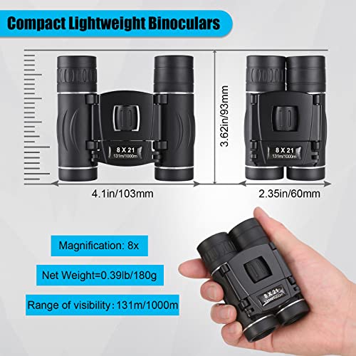 Mini Compact Pocket Binoculars for Hiking