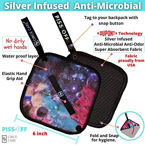 Silver Infused Pee Cloth for Outdoor Women - Galaxy
