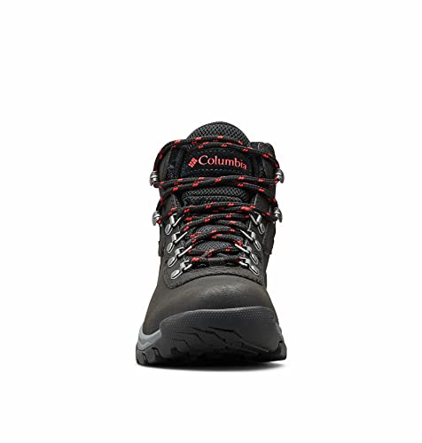 Columbia Womens Hiking Boot Black/Poppy Red, Size 9.5