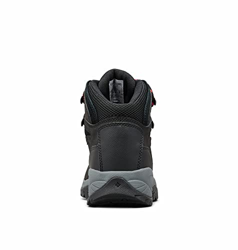 Columbia Womens Hiking Boot Black/Poppy Red, Size 9.5