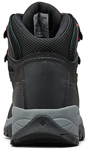 Columbia Womens Hiking Boot Black/Poppy Red, Size 9.5
