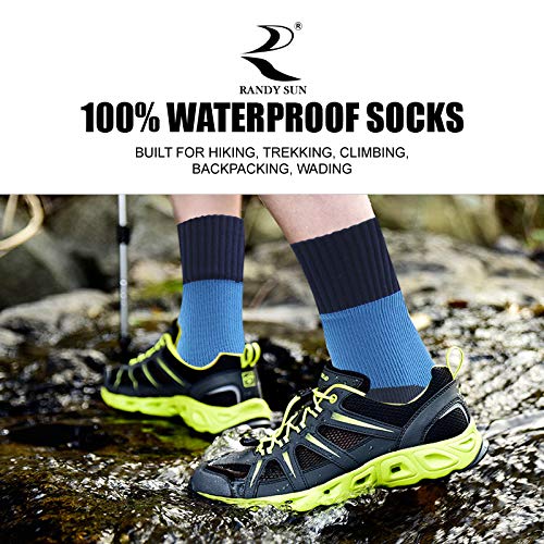 RANDY SUN Waterproof Outdoor Socks for Hiking