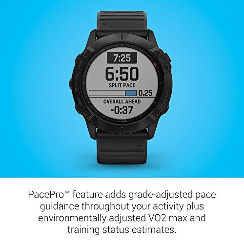 Garmin Fenix 6X Pro: Mapping, Music, Pace, Pulse!
