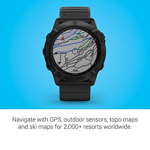 Garmin Fenix 6X Pro: Mapping, Music, Pace, Pulse!