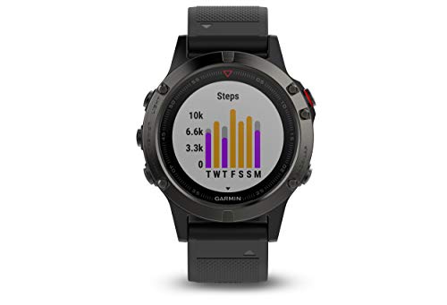 Garmin fēnix 5, Premium GPS Smartwatch, Slate Gray/Black