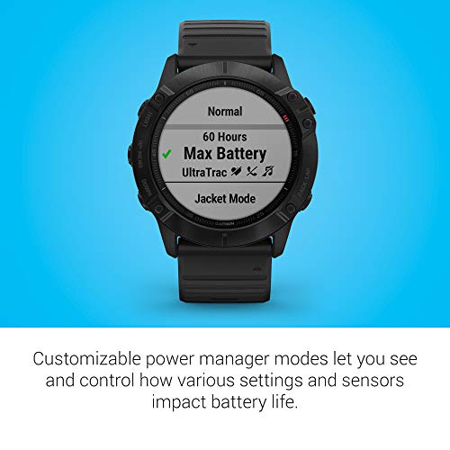 Garmin Fenix 6X Pro: Mapping, Music, Pace, Pulse!