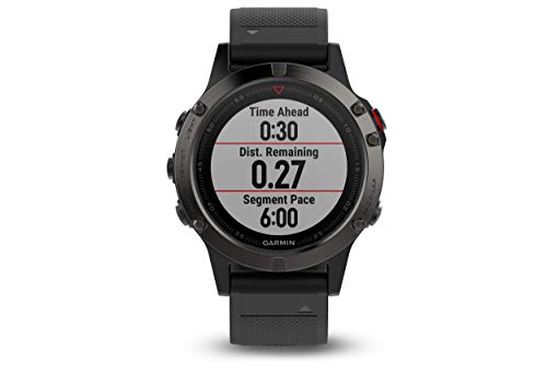 Garmin fēnix 5, Premium GPS Smartwatch, Slate Gray/Black
