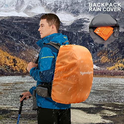 SPEEDPARK 40L Waterproof Hiking Backpack: Lightweight Outdoor Trekking