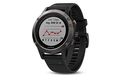 Garmin fēnix 5, Premium GPS Smartwatch, Slate Gray/Black