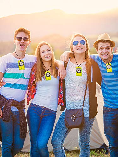 4-Piece Waterproof Map Reading Compass for Hiking