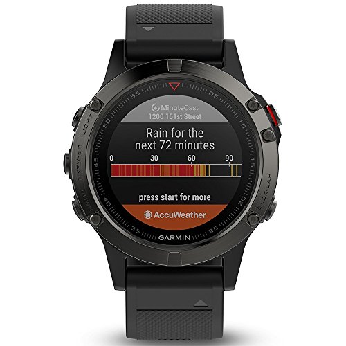 Garmin fēnix 5, Premium GPS Smartwatch, Slate Gray/Black