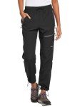 BALEAF Women's Quick Dry Hiking Pants - Black XL