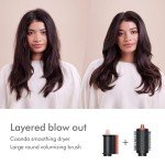 Dyson Special edition Airwrap™ Complete Long Diffuse multi-styler in Strawberry bronze and blush pink
