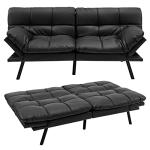 Giantex Convertible Memory Foam Futon Sofa Bed