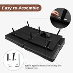 Giantex Convertible Memory Foam Futon Sofa Bed