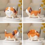 Dog Candy Dish and Sculpture Tray 6.7 Inch