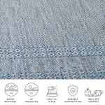 Safavieh Courtyard Indoor/Outdoor Stain Resistant Rug 5'3" x 7'7