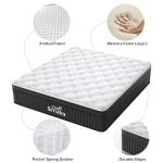 SeVietra Queen Hybrid Euro Top Mattress 30cm