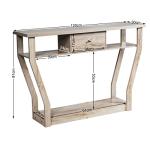 Giantex 120 CM Modern Multi-Function Console Table