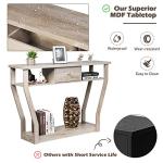 Giantex 120 CM Modern Multi-Function Console Table