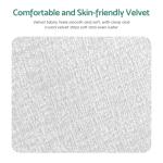 Beige Velvet 3-Seater Convertible Sofa Couch