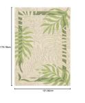 Safavieh Courtyard II Cream and Green Area Rug