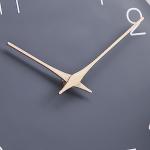 10 Inch Grey Silent Non-Ticking Wall Clock