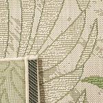 Safavieh Courtyard II Cream and Green Area Rug