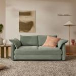 Koala 1.5 Seater Convertible Sofa Bed, Gum Leaf