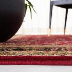 Safavieh Lyndhurst Red and Black Area Rug 5'3" x 7'6