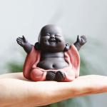 Laughing Baby Buddha Tea Pet Figurine for Decor