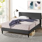 Zinus Liam Dark Grey Platform Bed Frame