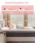 Twin Size Hybrid Mattress with Gel Memory Foam