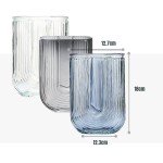 Unique U-Shape Clear Glass Flower Vase