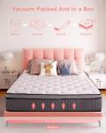 Twin Size Hybrid Mattress with Gel Memory Foam