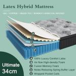 Duchess King Hybrid Gel Memory Foam Mattress