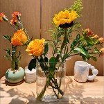 Unique U-Shape Clear Glass Flower Vase