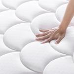 Zinus Eurotop Pocket Spring Mattress, Medium Feel