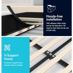 Alfordson Double Bed Frame with Boucle Upholstery