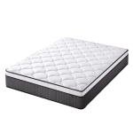 Zinus Eurotop Pocket Spring Mattress, Medium Feel
