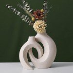 Nordic Simple Frosted Ceramic Vase Set