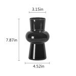 Scandinavian Minimalist Pink Glass Cylinder Vase