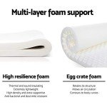 Giselle Queen Foam Mattress with 5-Zone Spring System