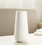 28 CM Tall White Ceramic Vase for Home Decor
