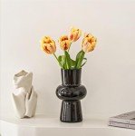 Scandinavian Minimalist Pink Glass Cylinder Vase