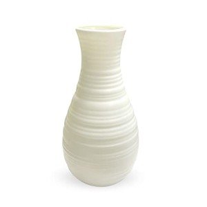White Plastic Bud Vase for Table Centerpieces