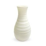 White Plastic Bud Vase for Table Centerpieces