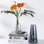 Iridescent Glass Flower Vase for Modern Decor